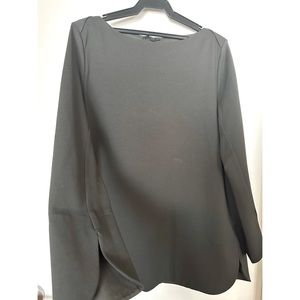 COS long sleeved pine green top